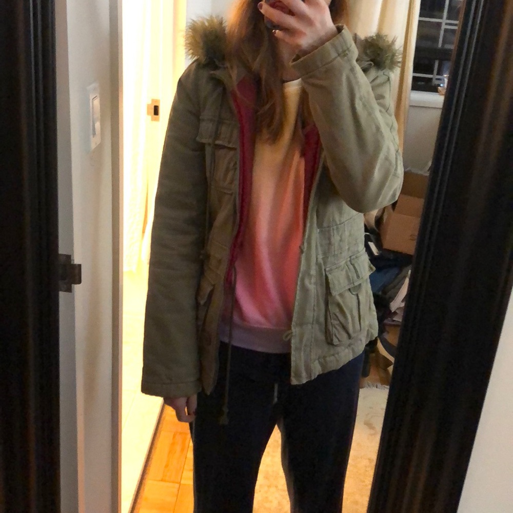 Abercrombie & Fitch army coat